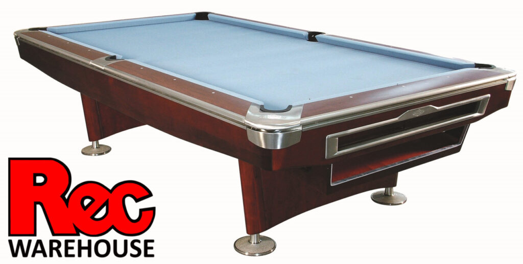 HeavyDuty Commercial Pool Table the blue sports